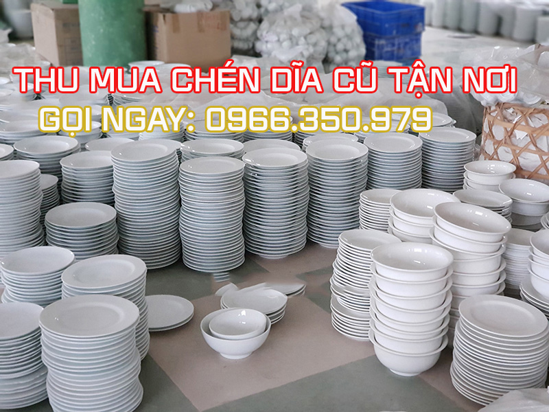 Thu mua ch&eacute;n đĩa cũ