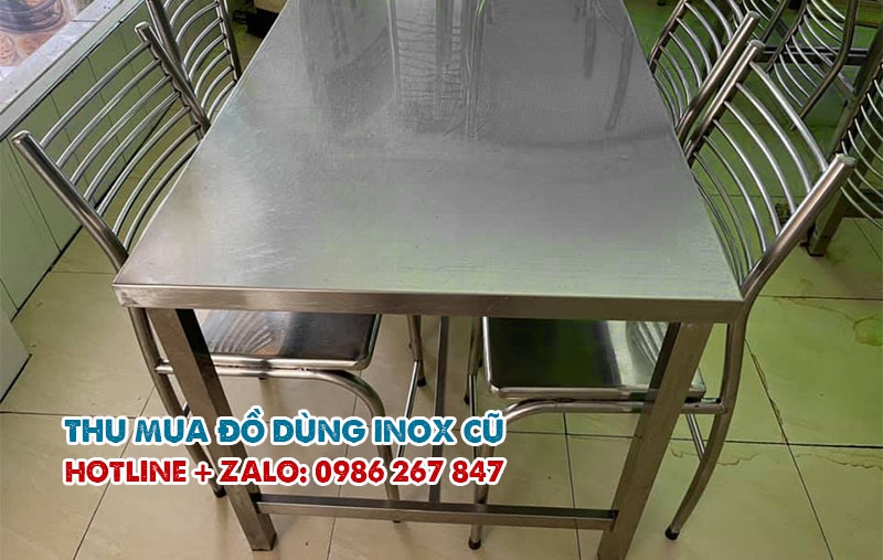 Thu mua đồ dùng inox giá cao tại tphcm