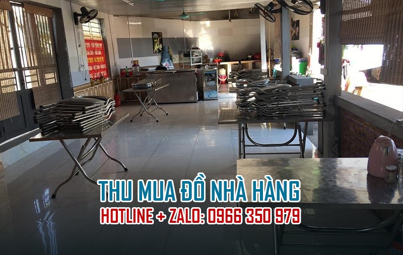 Thu mua đồ nhà hàng cũ