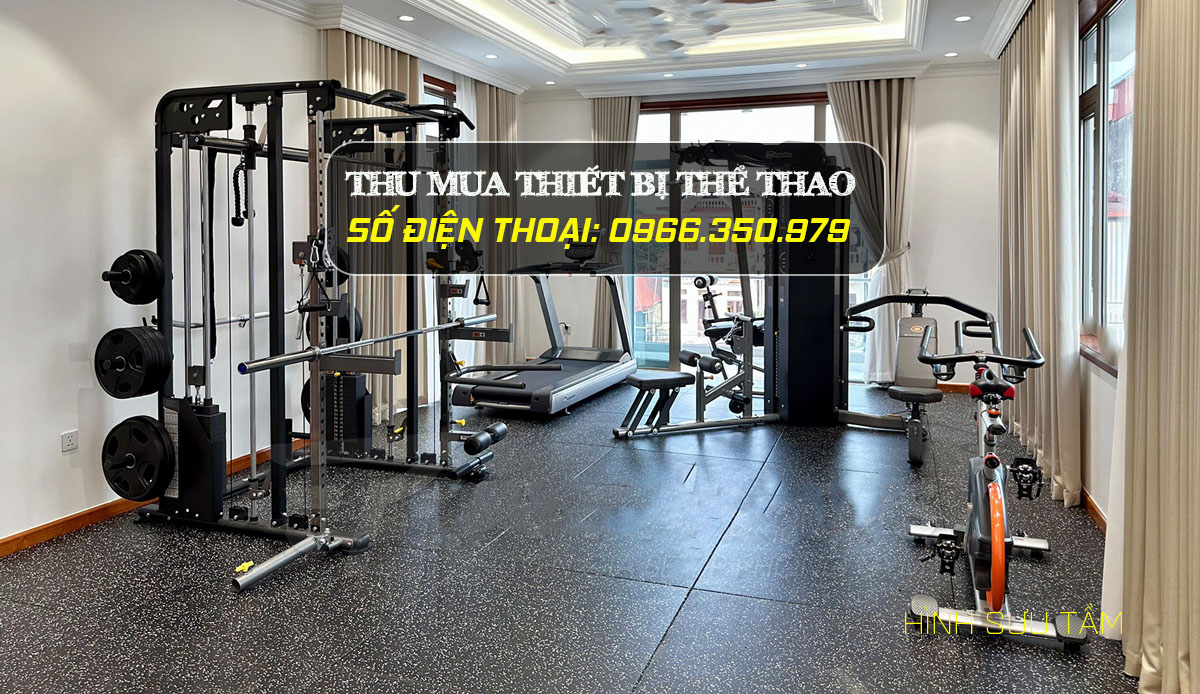 Thu mua m&aacute;y tập, thiết bị tập, gi&agrave;n tạ, m&aacute;y chạy bộ