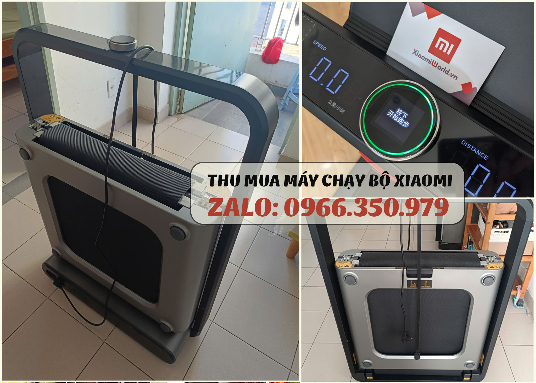Thu mua m&aacute;y chạy  bộ gấp gọn