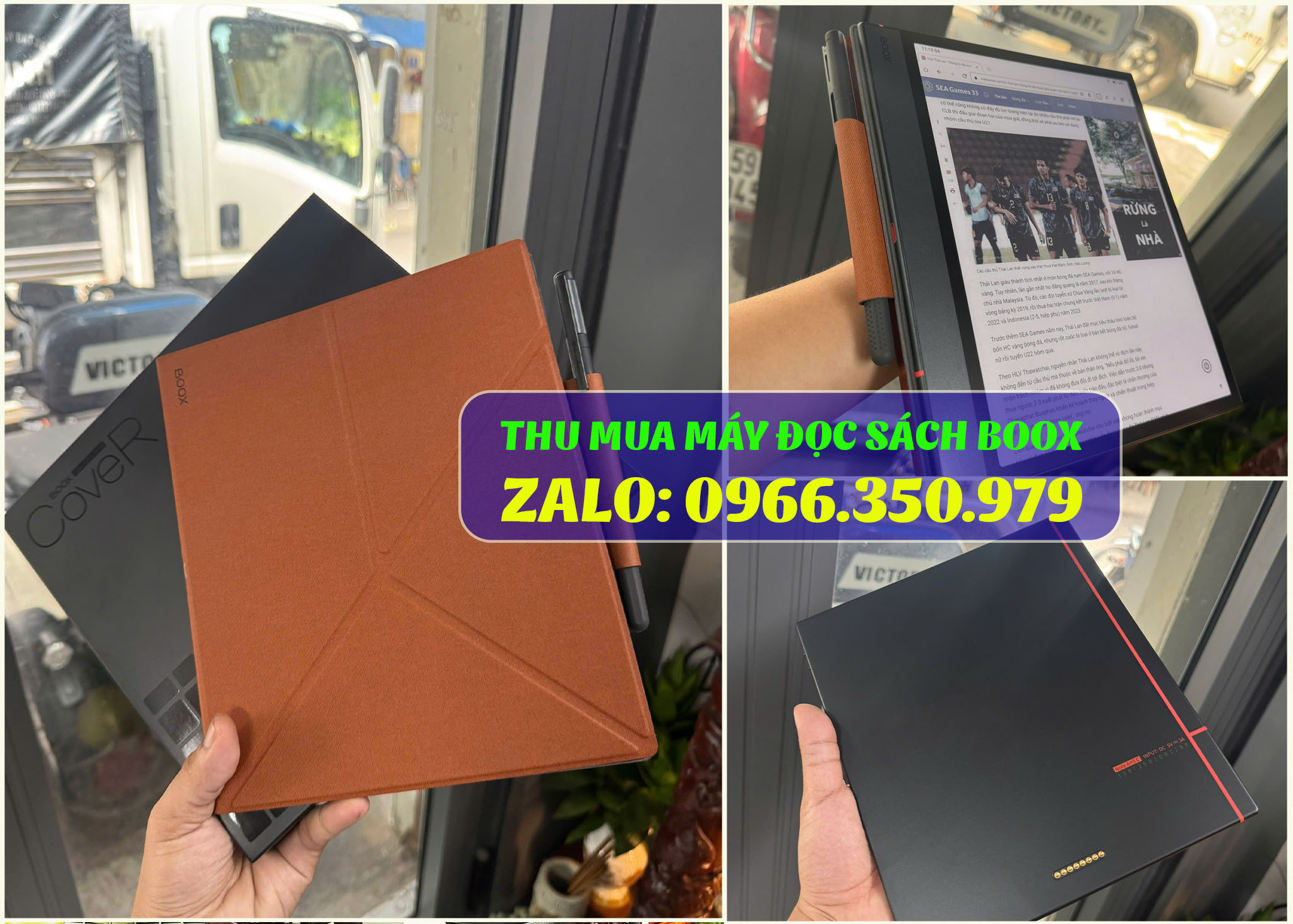 Thu mua m&aacute;y đọc s&aacute;ch Boox note