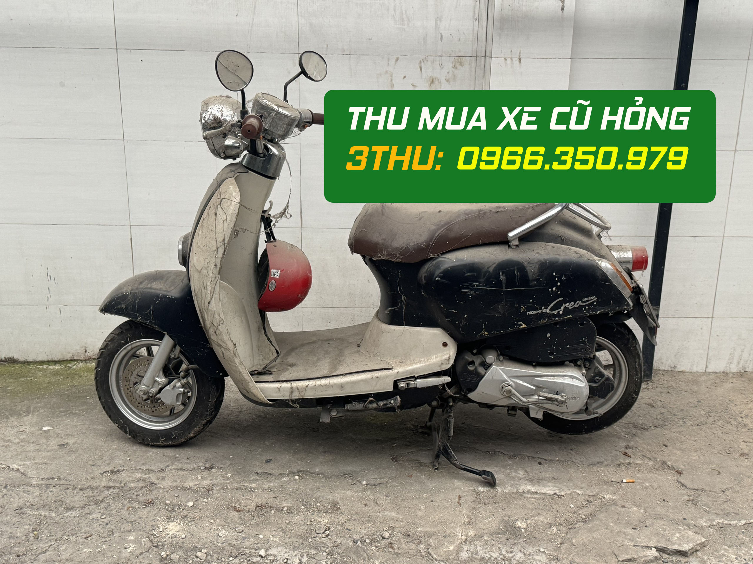 thu mua x&aacute;c xe m&aacute;y cũ