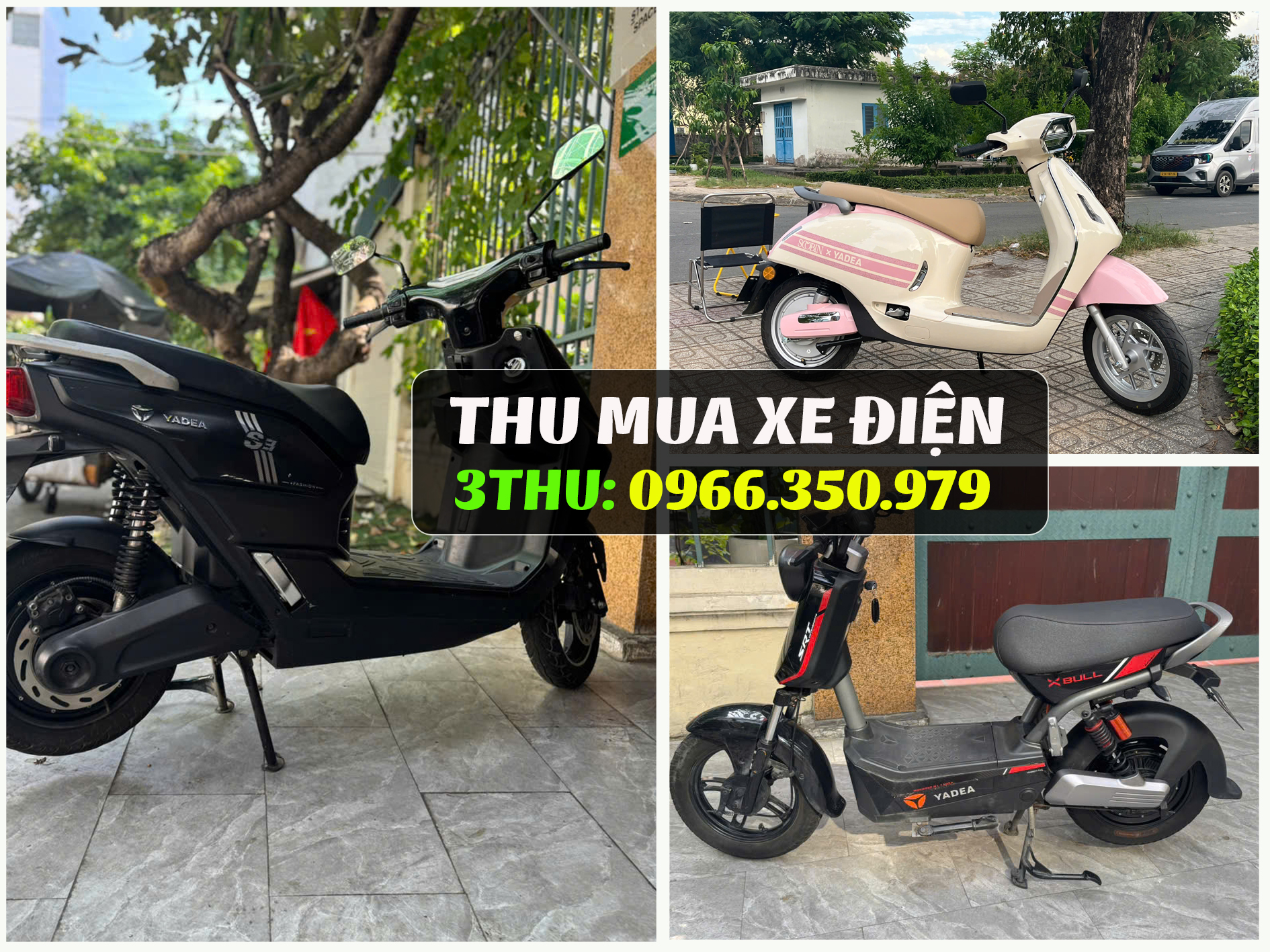 Thu mua xe điện cũ, Xe điện Yadea