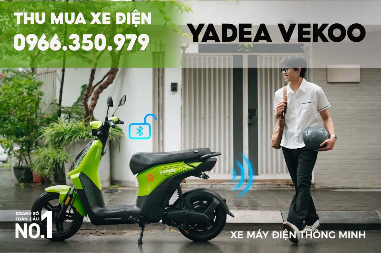 Thu mua xe điện Yadea Vekoo