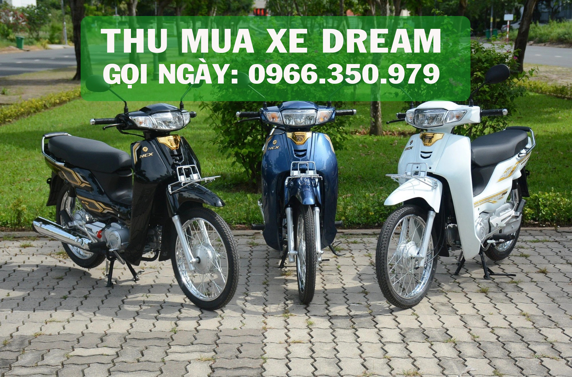 Thu mua xe m&aacute;y Dream cũ hỏng