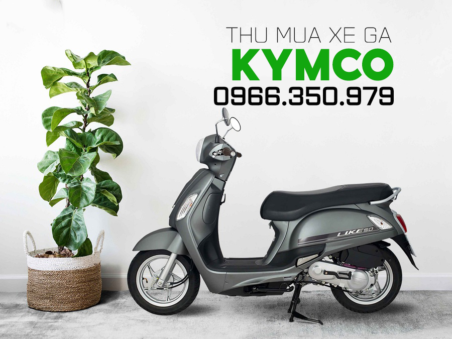 Thu mua xe ga Kymco, thu tại nh&agrave;, thu xe hư cũ