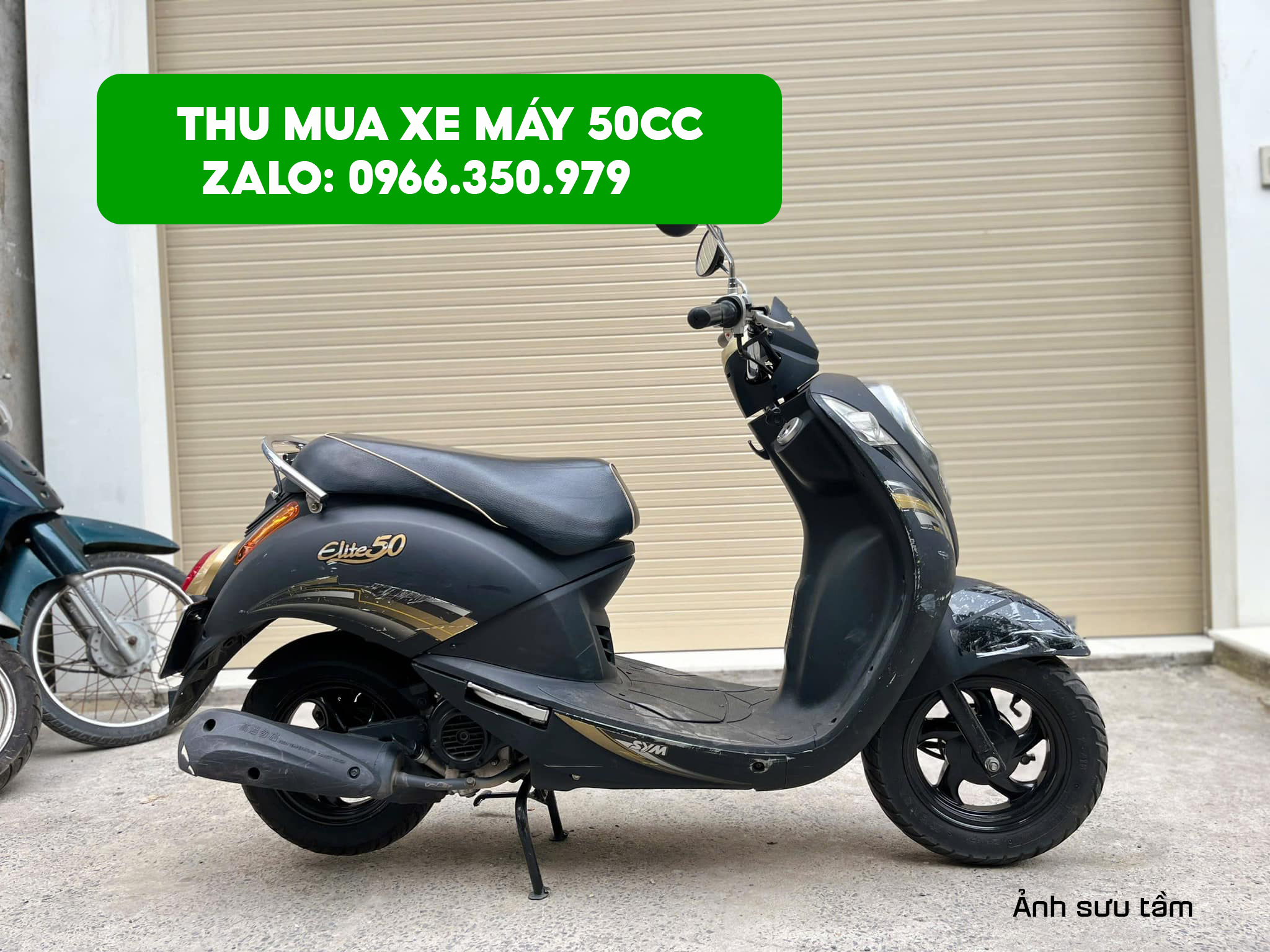 Thu mua xe máy 50cc cũ hỏng giá cao