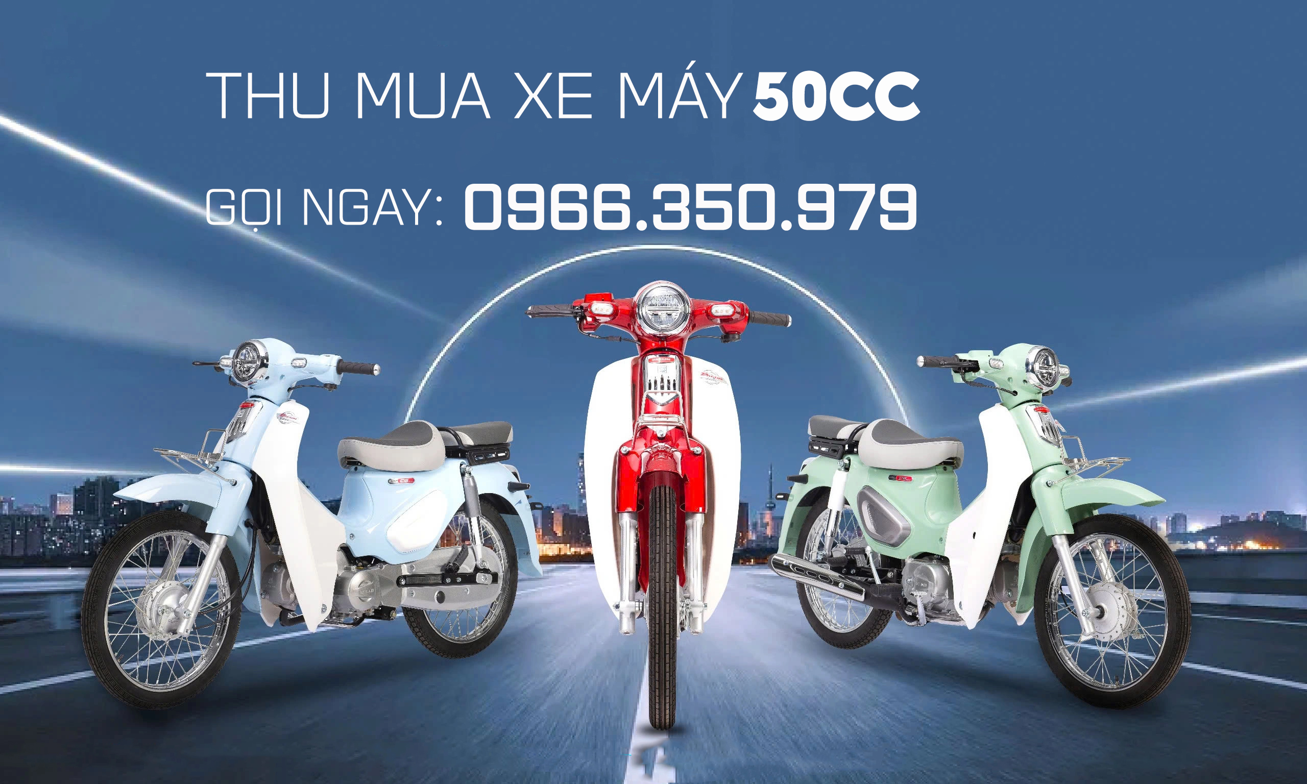 Thu mua xe m&aacute;y 50cc cũ hỏng tại nh&agrave;