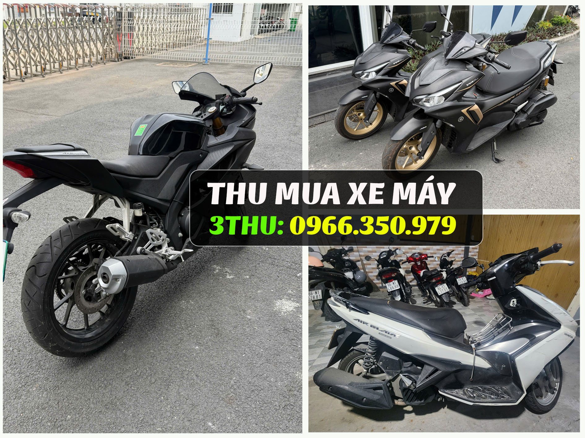 Xe máy cũ hỏng, xác xe máy có thu không?