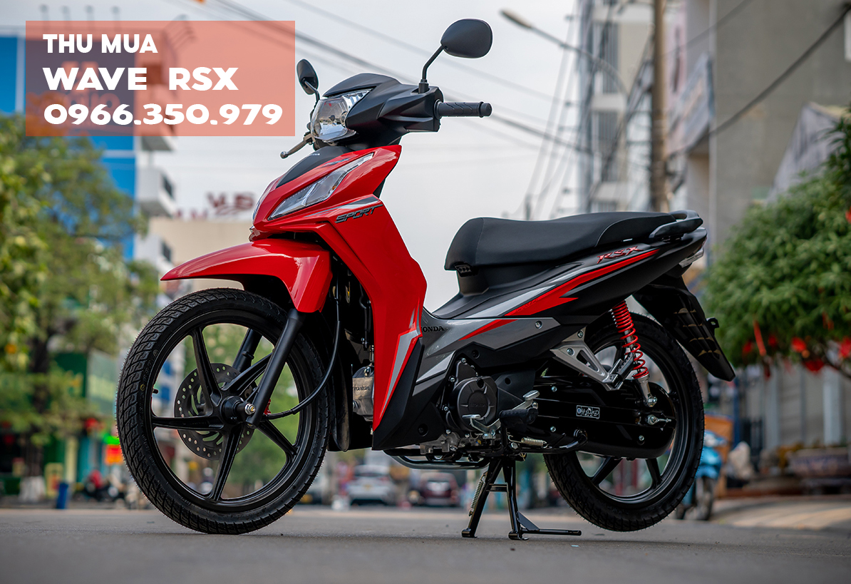 Thu mua xe m&aacute;y Wave RSX