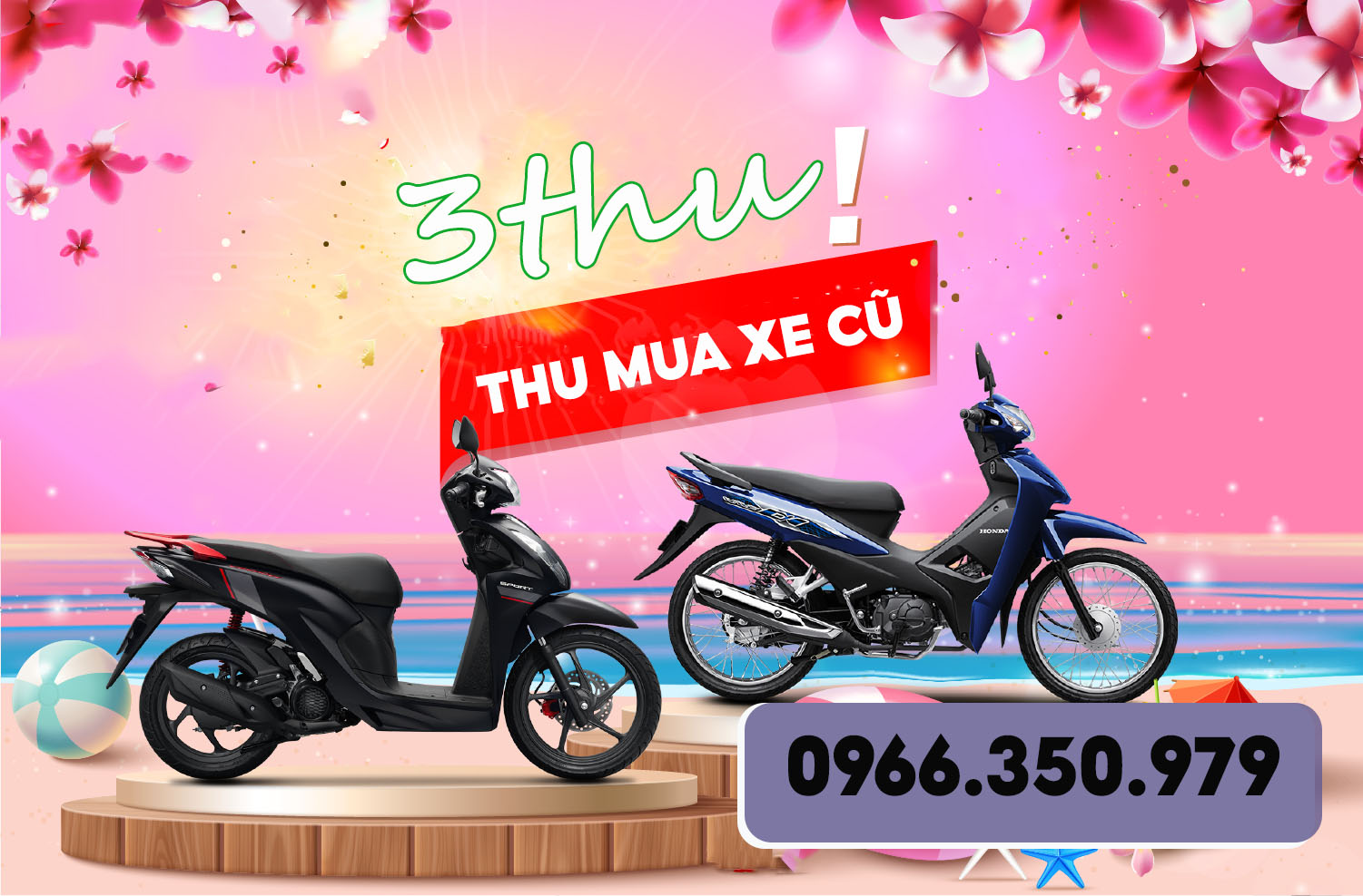 Thu mua xe m&aacute;y, xe điện cũ