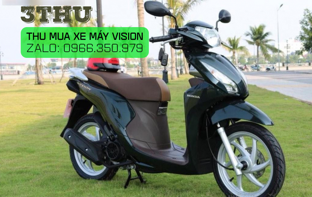 Thu mua xe m&aacute;y Vision cũ hỏng
